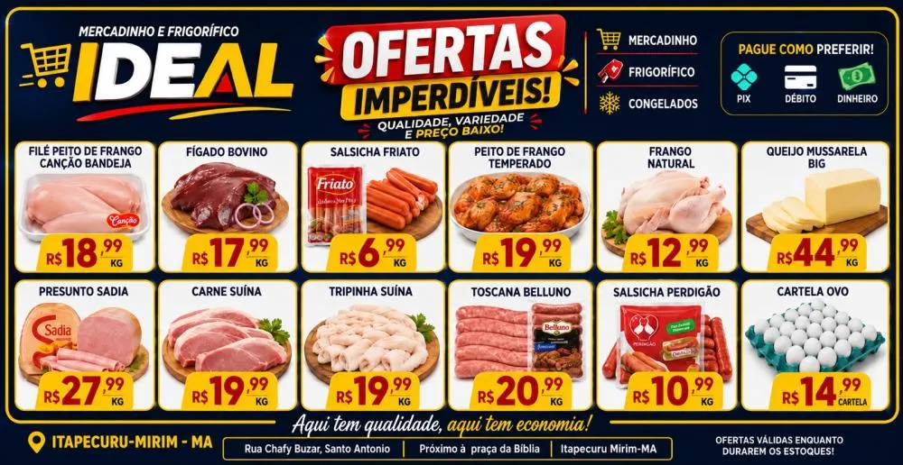 Mercadinho Ideal - Promoções da Semana