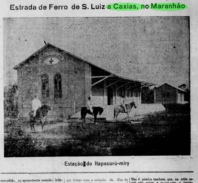Foto de 102 anos revela como era Itapecuru no passado