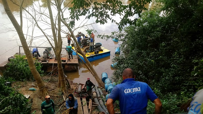 Fornecimento de água deve normalizar na madrugada de domingo para segunda (09)