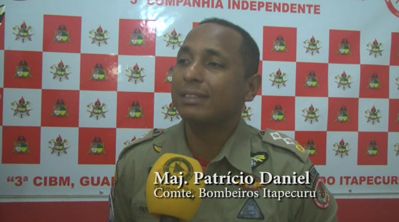 Major Patrício Daniel, Comte. 11 BBM em Itapecuru. Foto: Reprodução