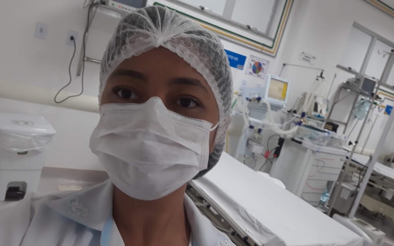 Enfermeira Eunice Mendes fala sobre o trabalho da saúde no combate à pandemia em Itapecuru