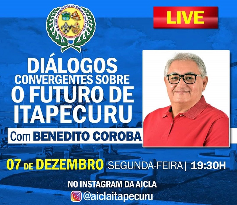 Prefeito eleito de Itapecuru participa de evento da Academia de Letras nesta segunda (07)