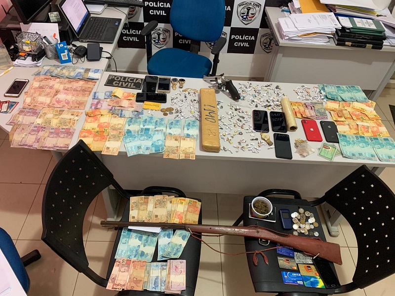 VÍDEO: Operação policial apreende drogas, veículos, armas de fogo em Miranda do Norte