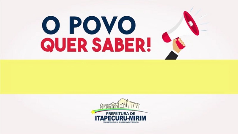 Cadê o Plano Municipal de Vacinação contra o COVID-19 de Itapecuru?