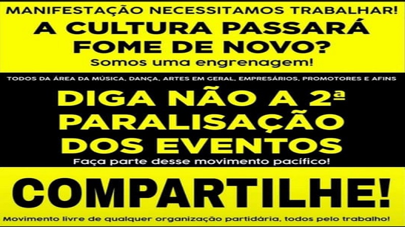 Itapecuru: Músicos fazem manifesto contra 2ª paralisação de eventos por causa do coronavirus