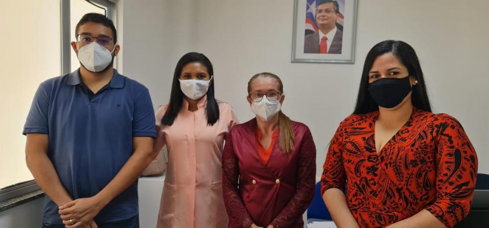 (Dir) Ricardo Lages, Kelly Vilena, Ivanderlande Nascimento, Analita Fonseca (esq)