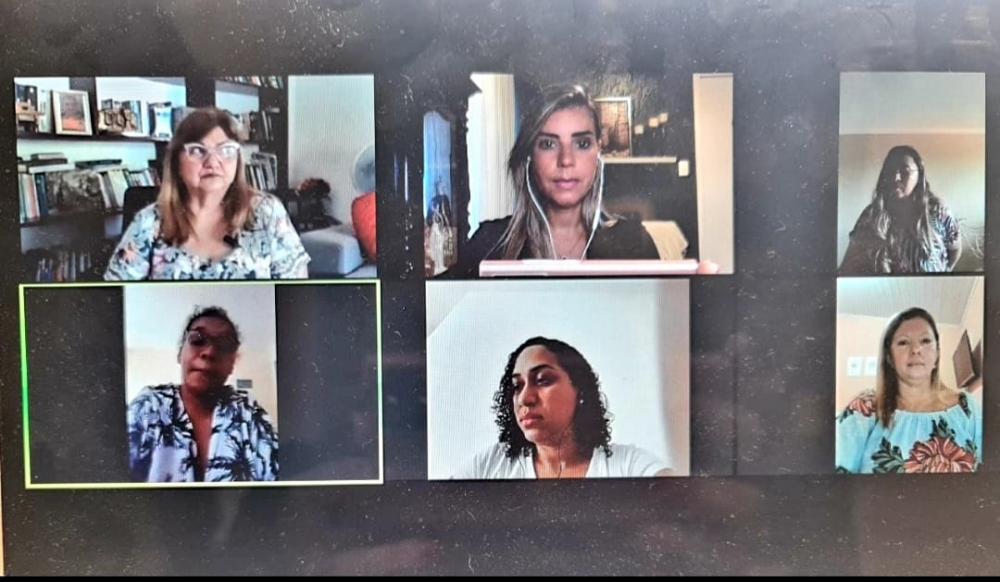 Reunião virtual entre instituições do Estado tratou da implantação do Escritório Social em Itapecuru. Foto divulgação