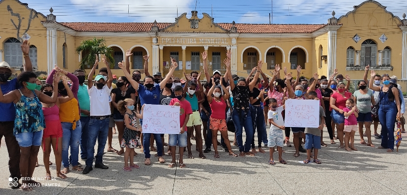 Manifestantes publicam Nota de Repúdio contra ação da PM em Itapecuru