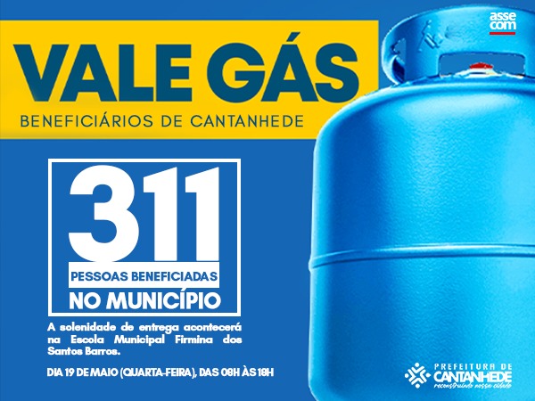 Em Cantanhede 311 pessoas serão beneficiadas com o programa Vale-gás