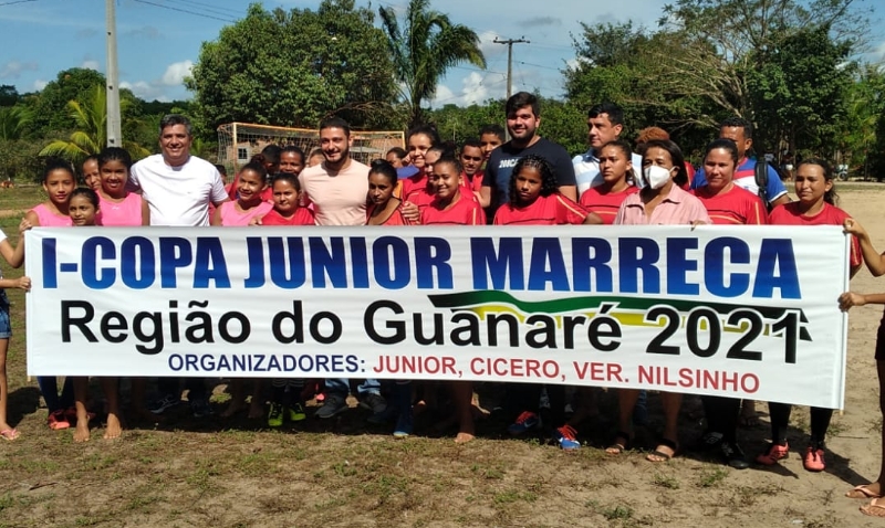 Abertura da 1a Copa Júnior Marreca de Futebol Regional movimenta desportistas em Itapecuru