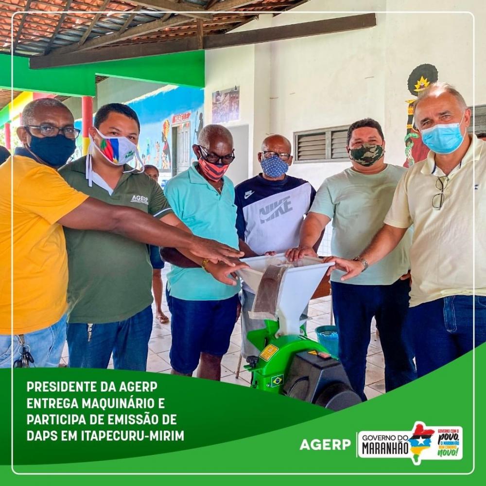 Governo do estado entrega equipamentos a comunidades rurais em Itapecuru Mirim