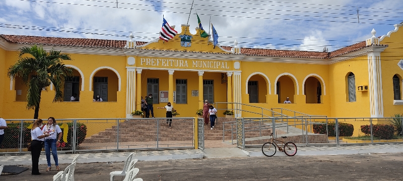 Palácio municipal, sede do poder executivo local. Foto: Reprodução