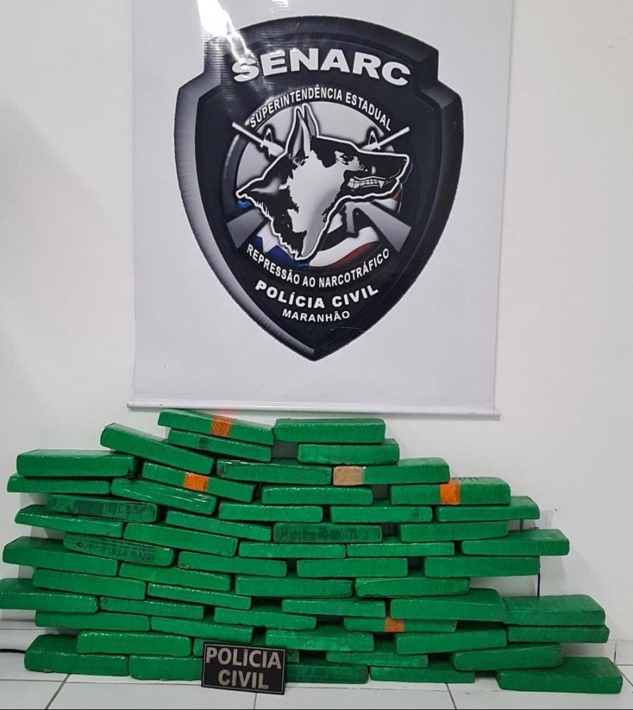 Polícia prende guarda municipal por tráfico com 55kg de drogas em Itapecuru