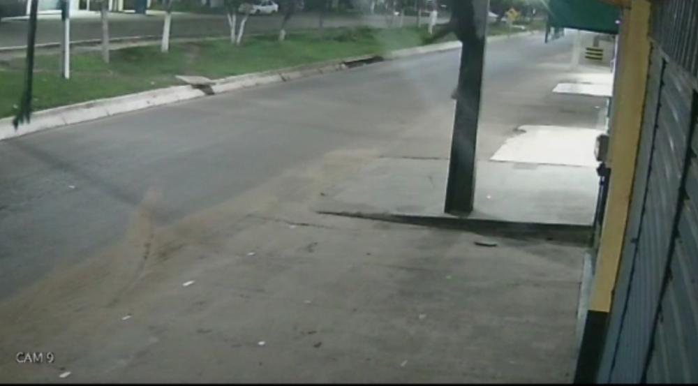 Câmeras de vigilância flagram roubo de cabos na madrugada em Itapecuru 