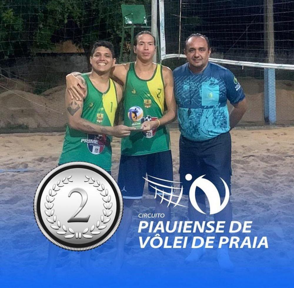 Pedro Gabriel (1) e Pedro Lucas (2) recebendo premiação. Foto: Divulgação