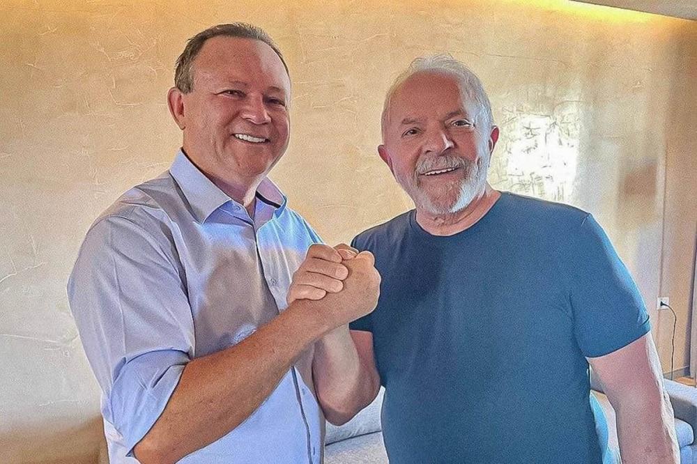 Presidente Luiz Inácio Lula da Silva e governador Carlos Brandão. Foto: Reprodução