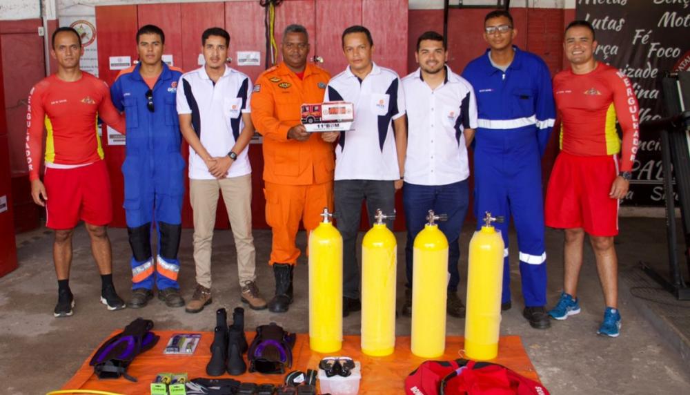 Bombeiros de Itapecuru recebem equipamentos através de parceiro com iniciativa privada