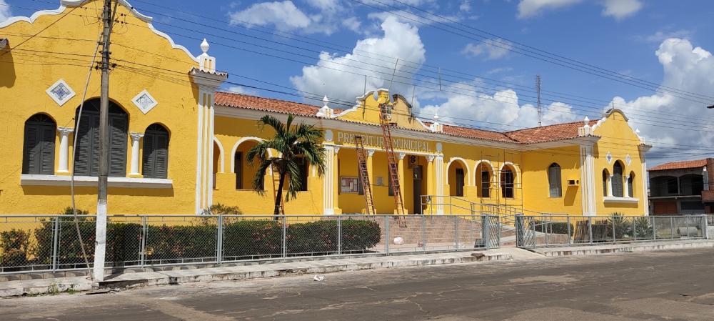 Palácio municipal, sede do poder executivo de Itapecuru Mirim. Foto: João do Bragança