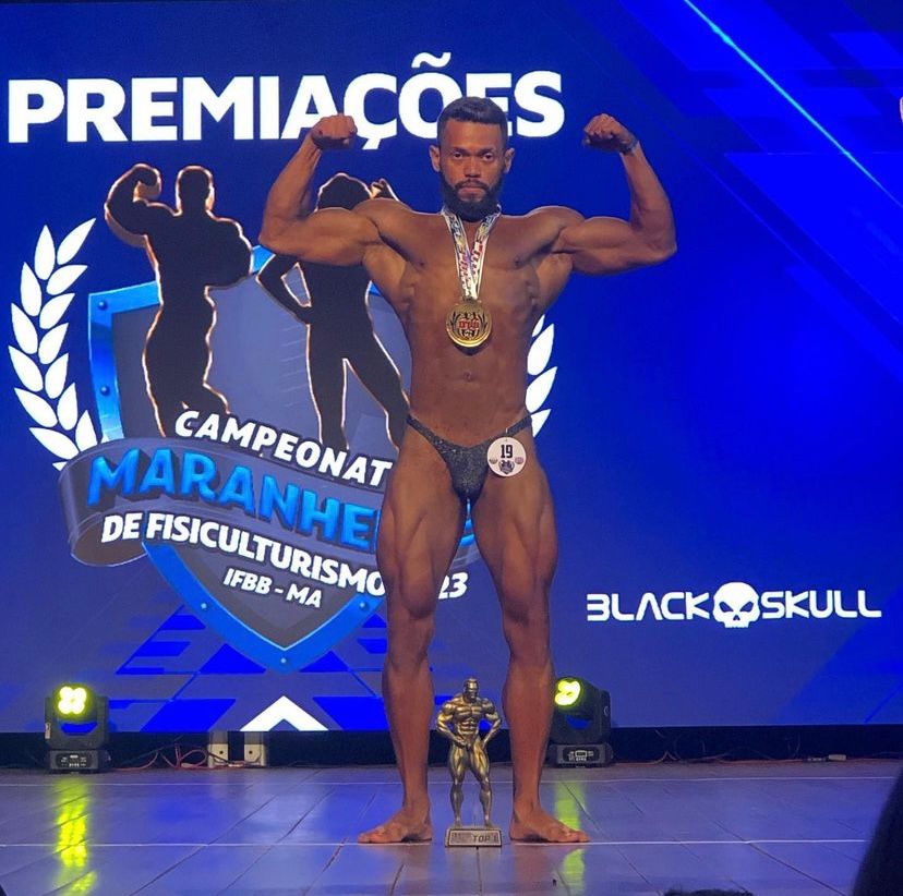 Itapecuruense leva 11 troféus no maranhese de fisiculturismo 2023