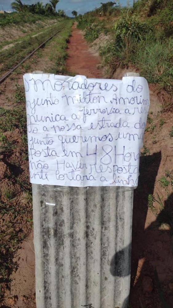 Ultimato: Moradores dão 48h para solução sobre estrada do Milton Amorim