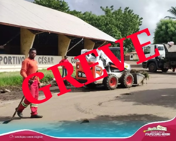 Garis param por atraso de salários em Itapecuru Mirim