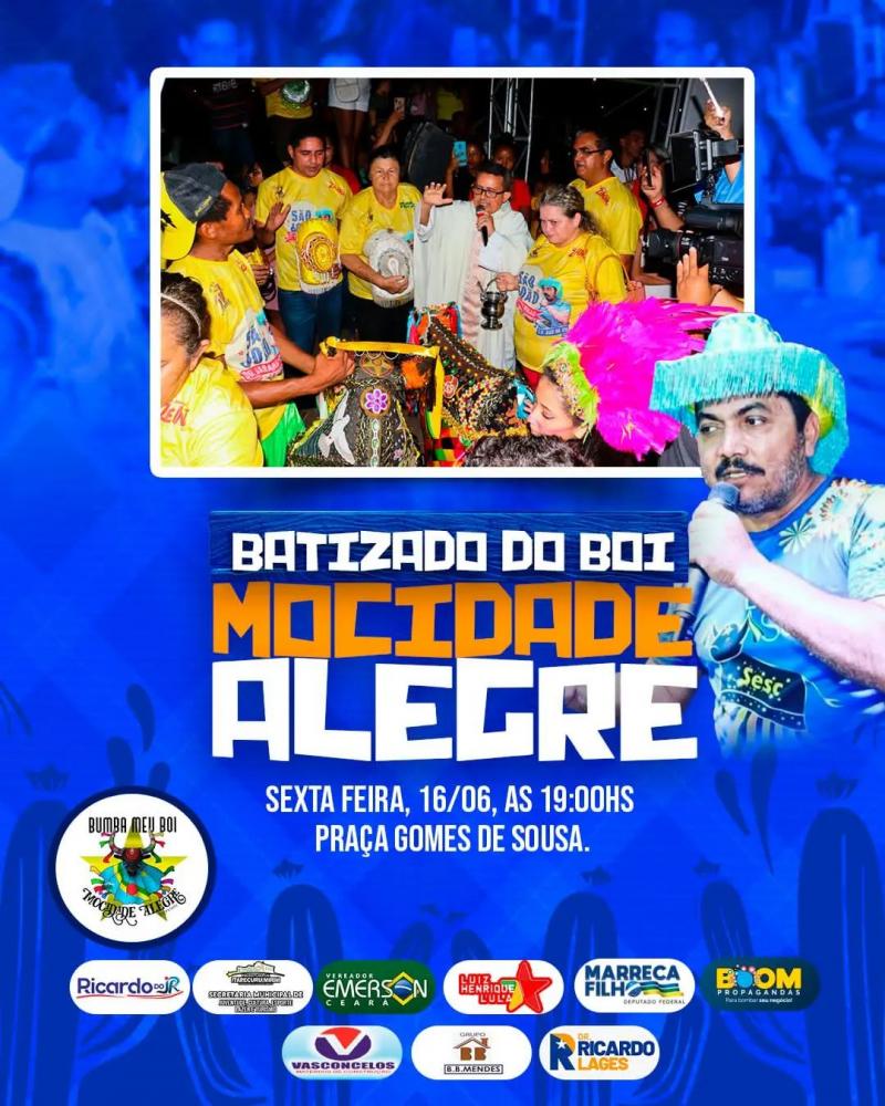 Boi Mocidade Alegre abre temporada 2023 nesta sexta-feira (16) em Itapecuru Mirim