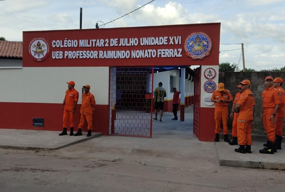 Covid-19: Em Itapecuru Mirim Colégio Militar dos Bombeiros suspende aulas por causa do virus