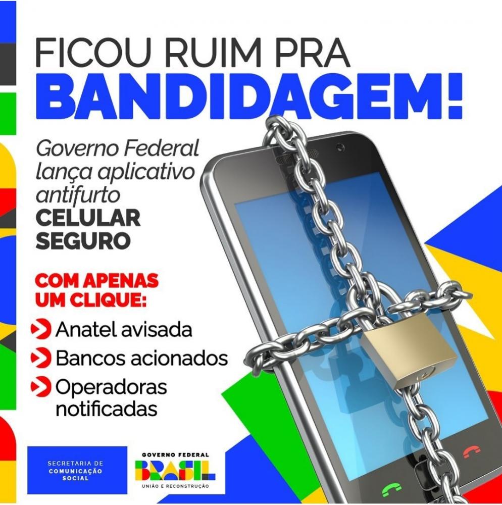 Itapecuruenses já podem usar app do Governo Federal contra roubo de celular