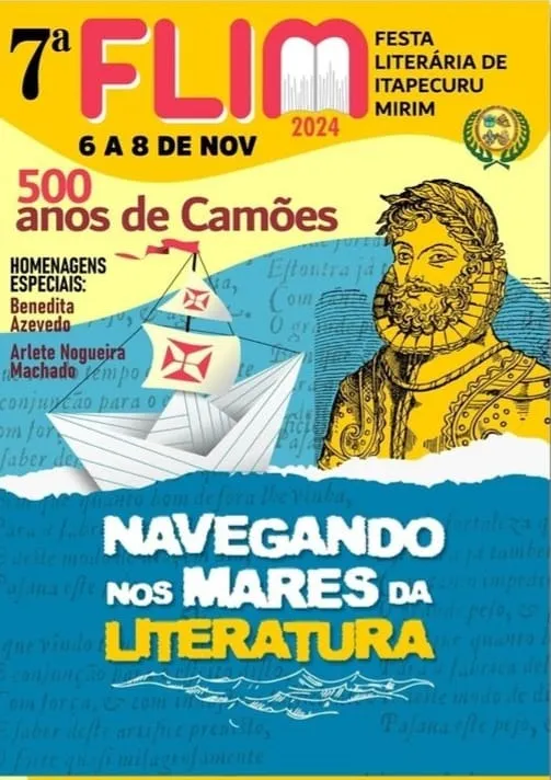 7ª Festa Literária de Itapecuru Mirim acontecerá de 6 a 8 de novembro