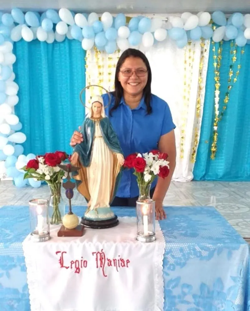 Samira Fonseca, presidente do Salão Edel Quinn. Imagem: Divulgação 