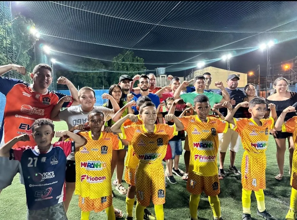 Equipe TITANS de Itapecuru Mirim. Imagem: Divulgação.