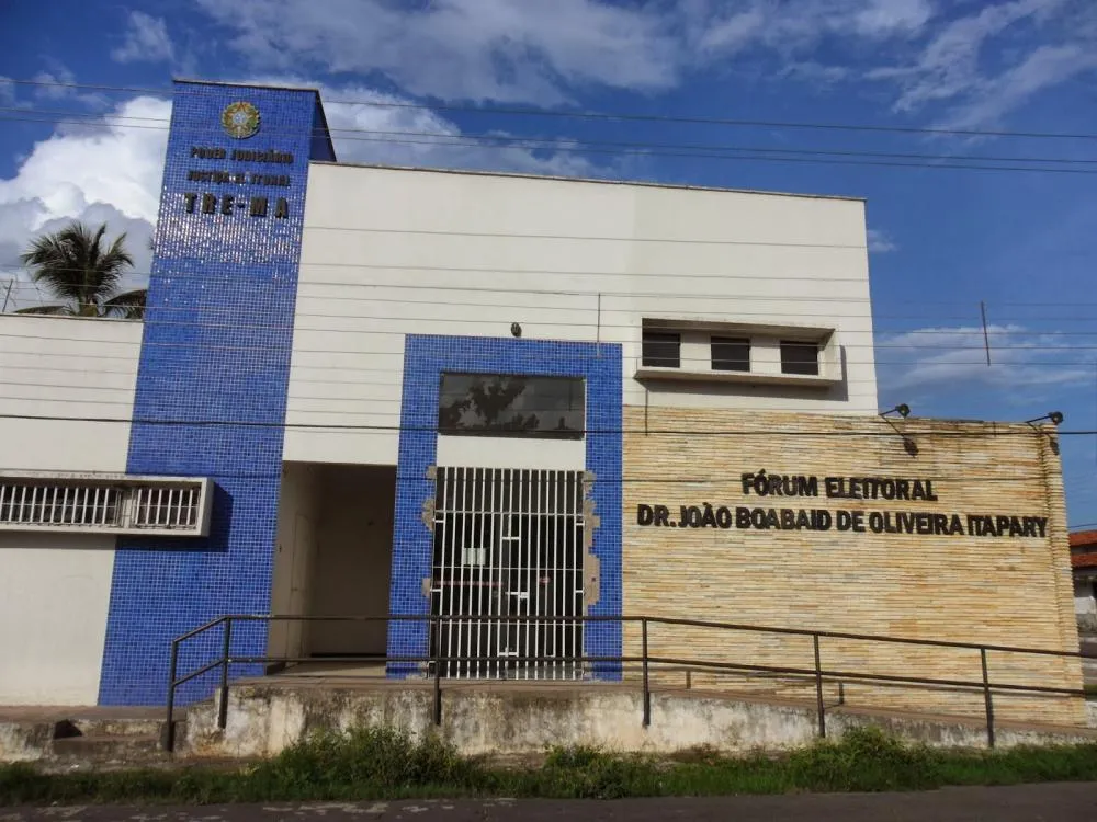 Fórum Eleitoral de Itapecuru Mirim. Imagem: itapecurunoticias.com