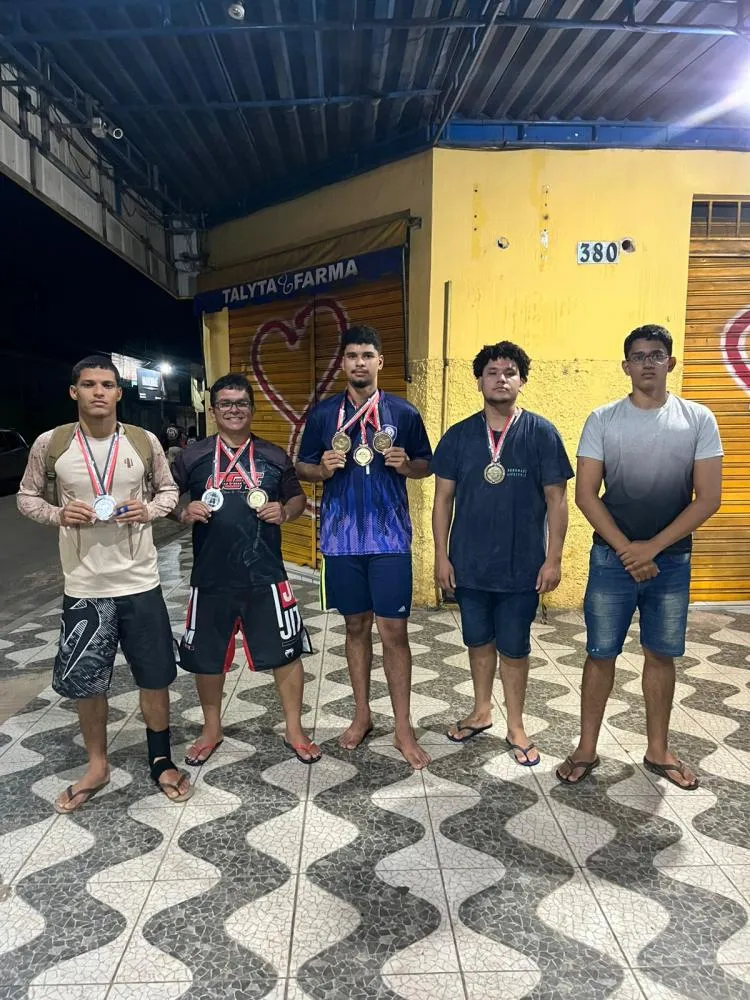Atletas de Itapecuru e Anajatuba conquistam 12 medalhas no Campeonato Maranhense de Jiu-jitsu