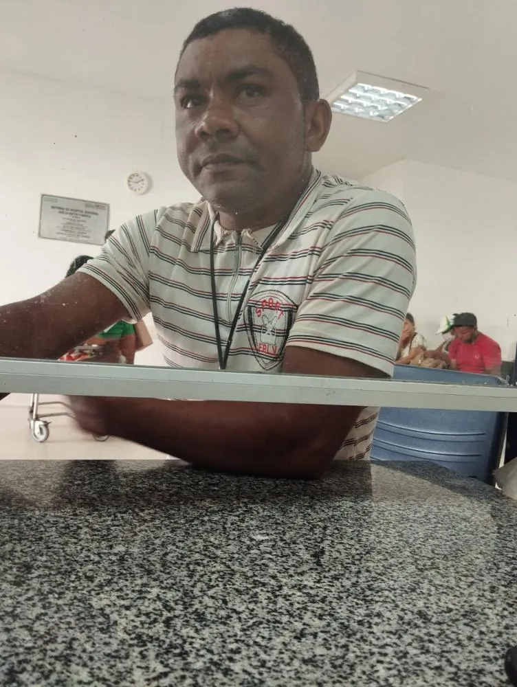 Raimundo João momentos antes de ser assassinado. Imagem: Reprodução 