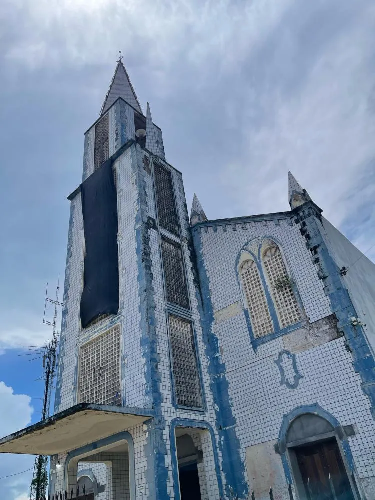Imagem: Igreja matriz de Nª Srª das Dores, em Itapecuru Mirim - MA. @Reprodução
