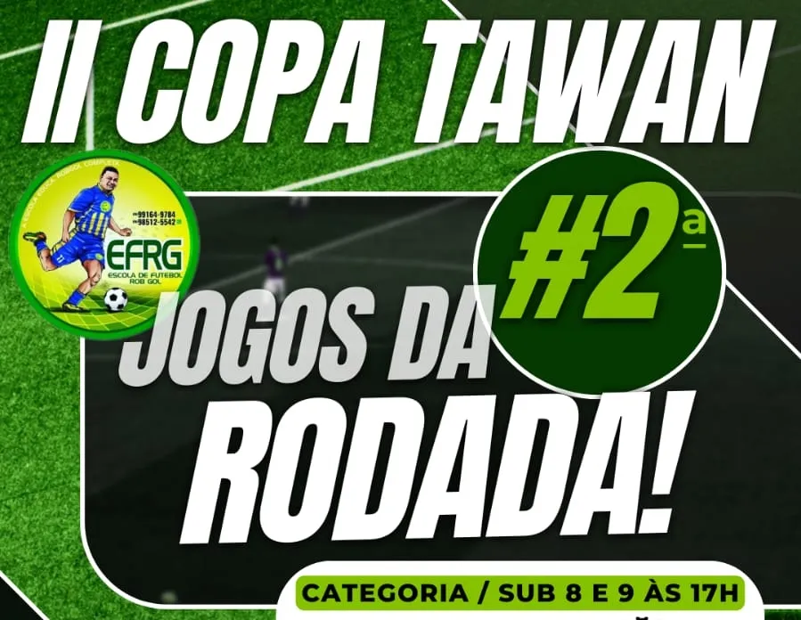 Copa Tawan de futebol society segue nesta segunda (28) em Itapecuru Mirim