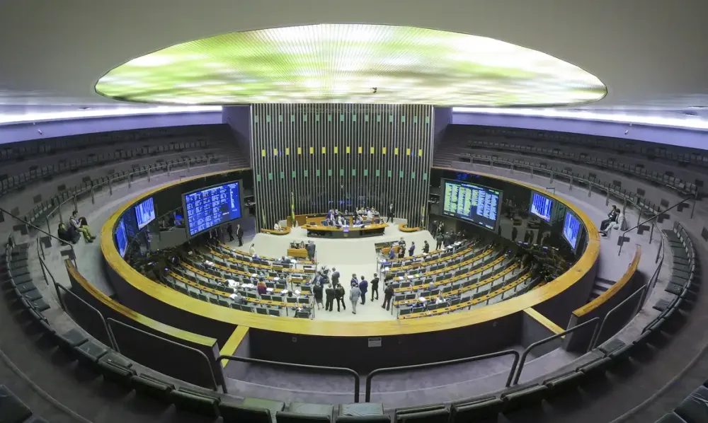 Plenário da Câmara dos Deputados, Brasília. Imagem: Roque de Sá/Agência Senado