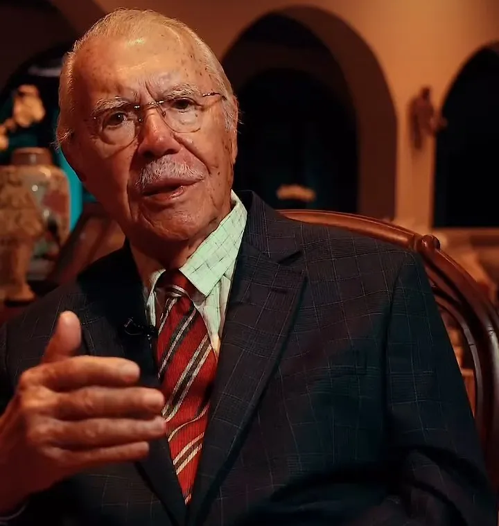 Ex-presidente José Sarney em vídeo no seu perfil do Instagram. Imagem: Reprodução redes sociais