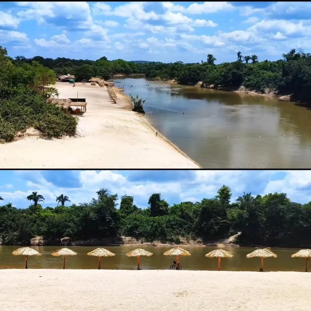 Praia dos Amores, Nina Rodrigues - MA. Imagem © Reprodução Redes sociais 