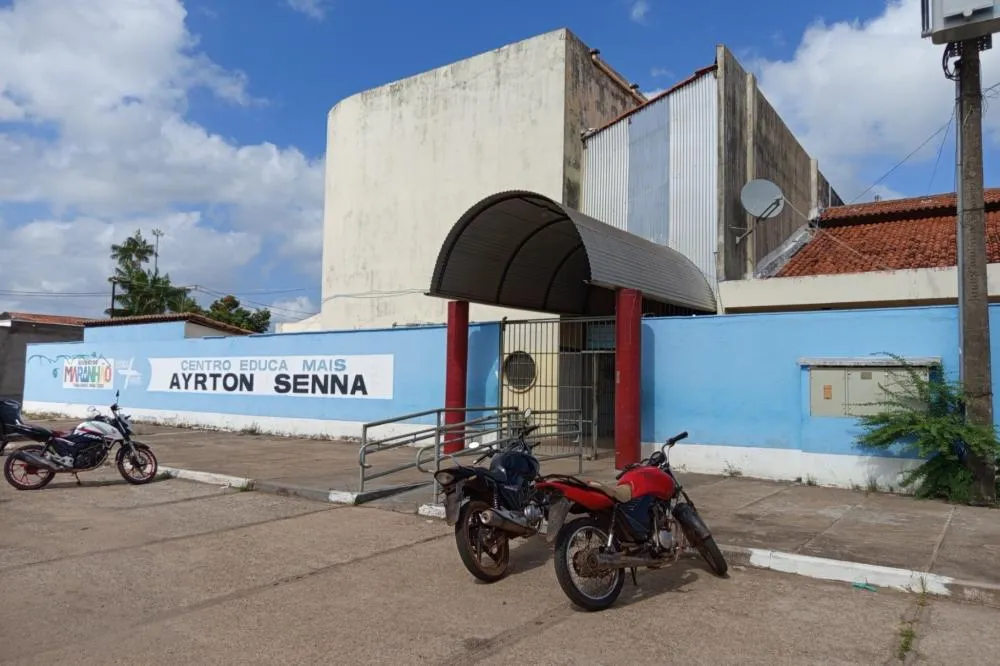 Centro Educa Mais Ayrton Senna em Itapecuru Mirim. Imagem © itapecurunoticias.com